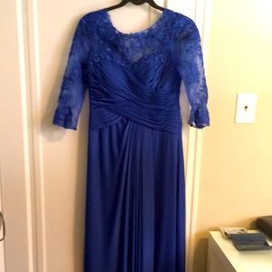 Azazie Agnes dress Royal Blue size A4